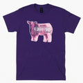 Fluffy Cows Purple Label Short Sleeve T-Shirt